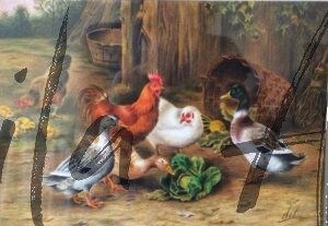 color pencil on cardboard